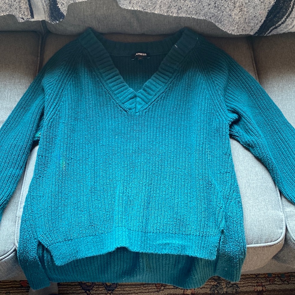 Green sweater
